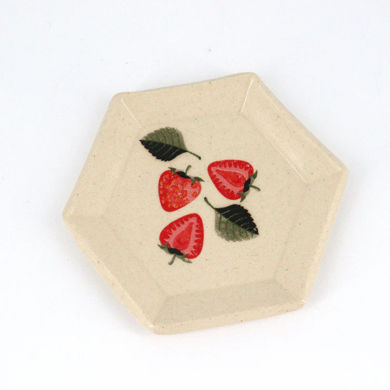 Small Strawberry Plates