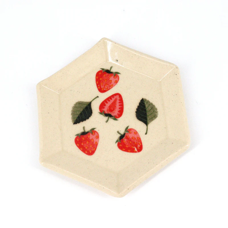 Small Strawberry Plates - Image 3