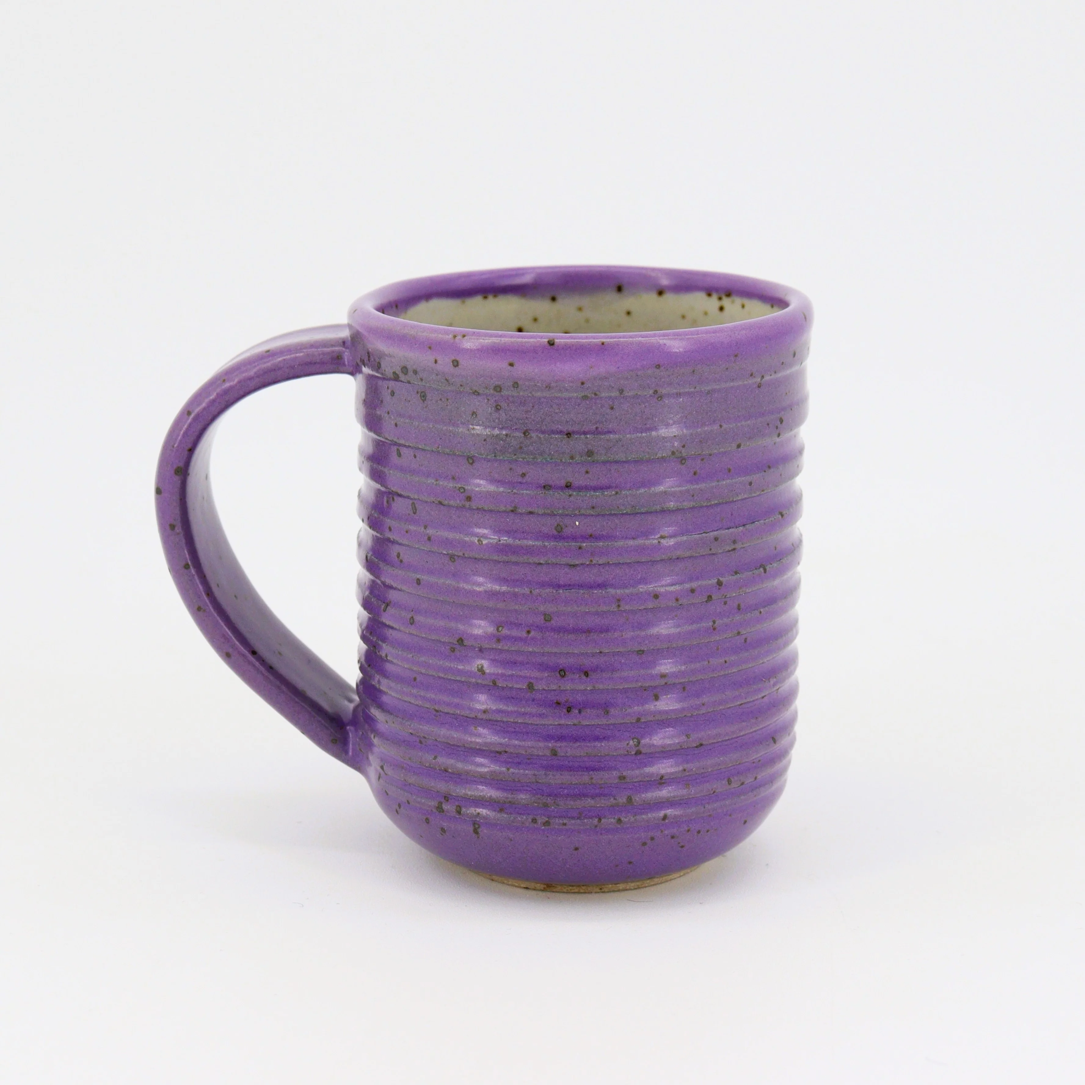 Small Speckled Purple & White Mug - Image 5