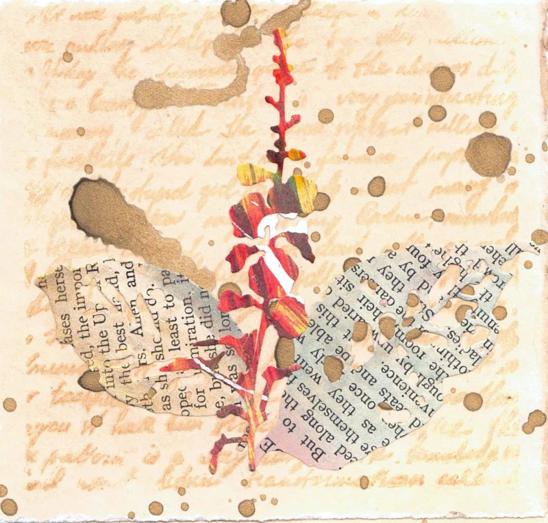 'Spring Floral' Handmade Card - Image 3