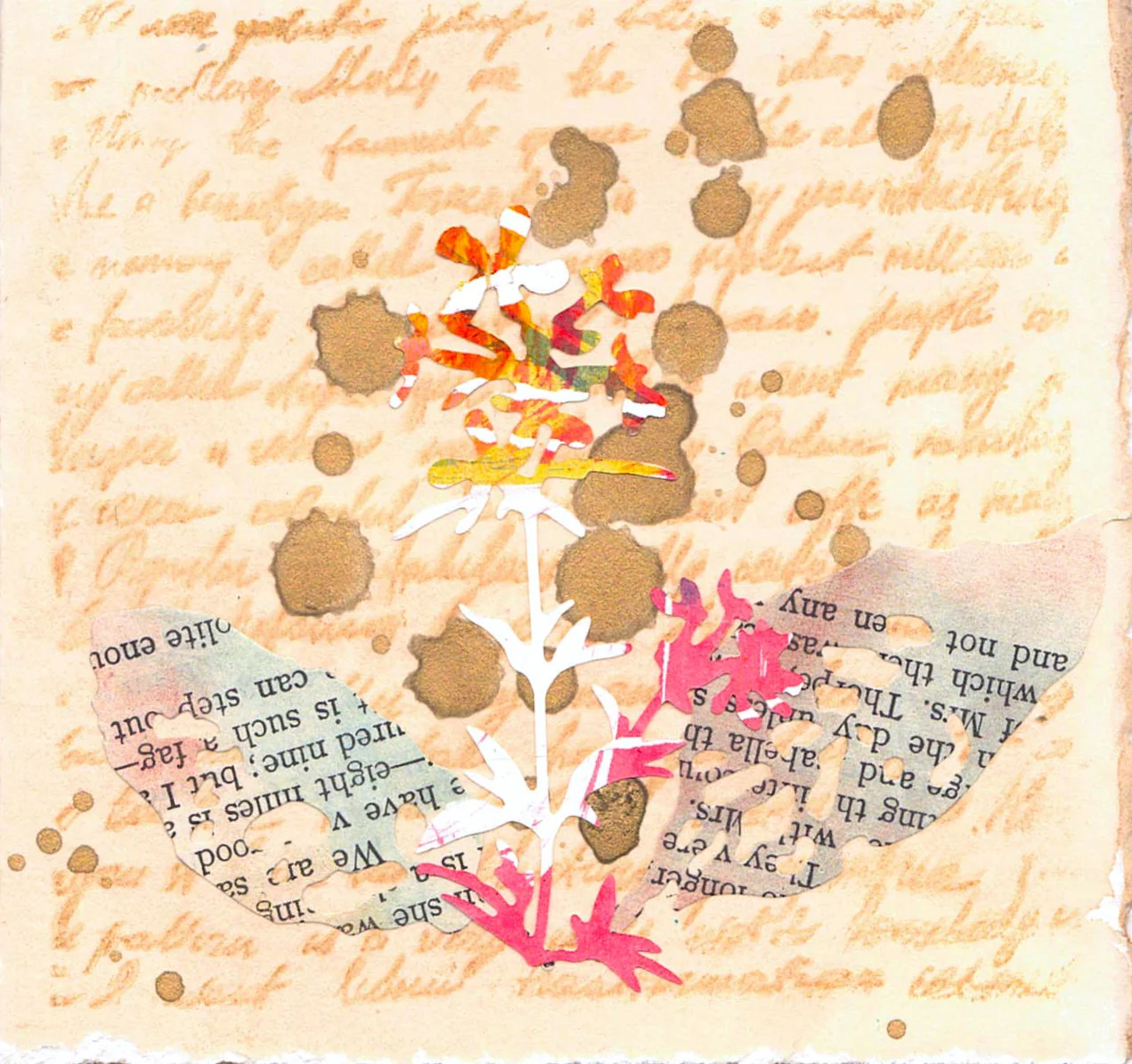 'Spring Floral' Handmade Card - Image 4