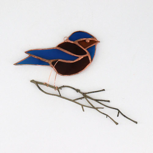 Stained Glass 'Birdies' - Image 4