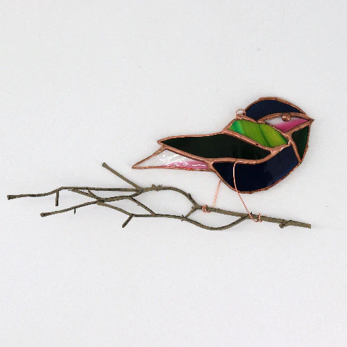 Stained Glass 'Birdies' - Image 9