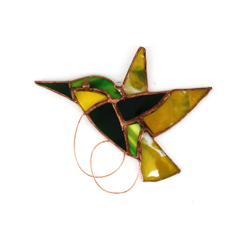 Stained Glass "Humming Birdies" - Image 4