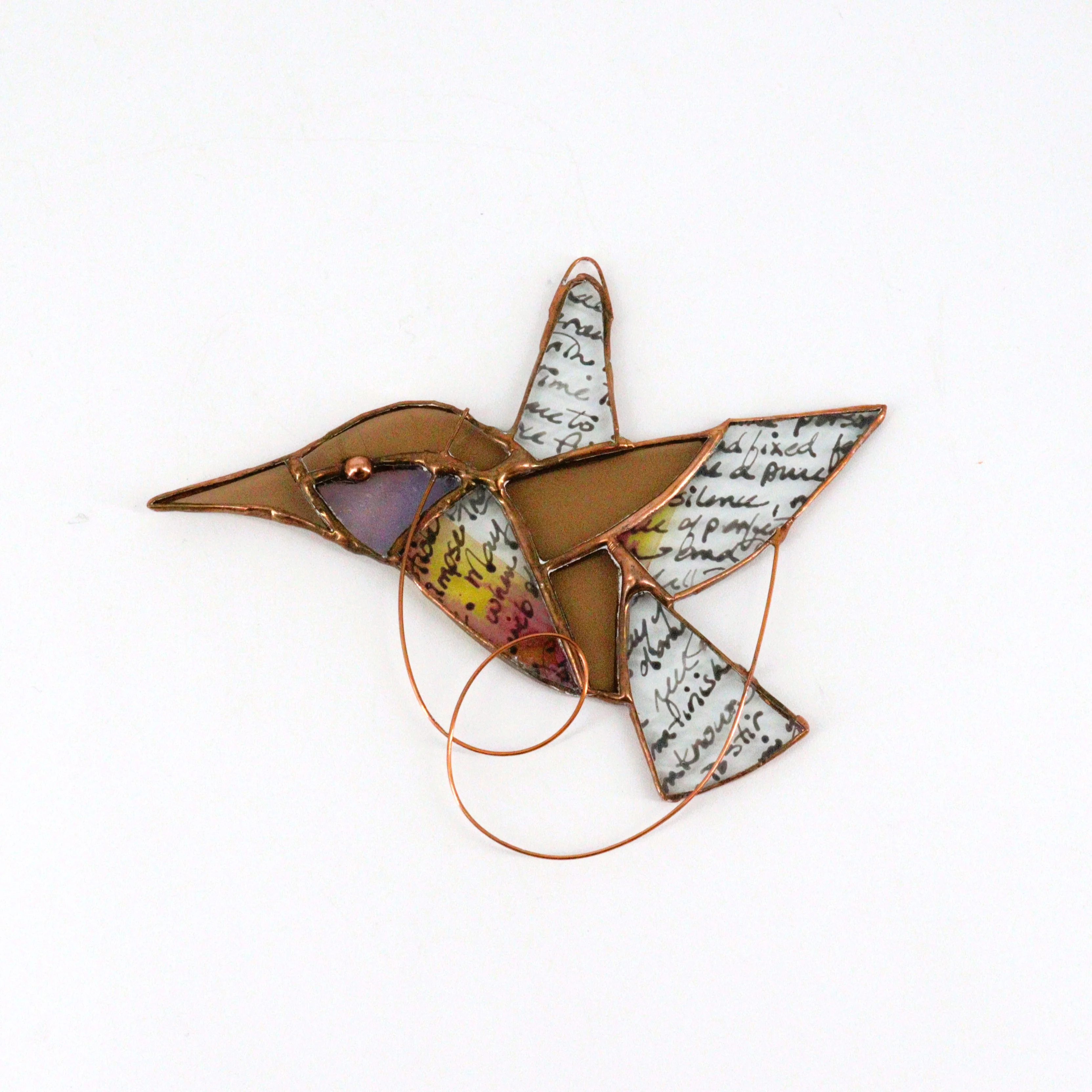 Stained Glass "Humming Birdies" - Image 7