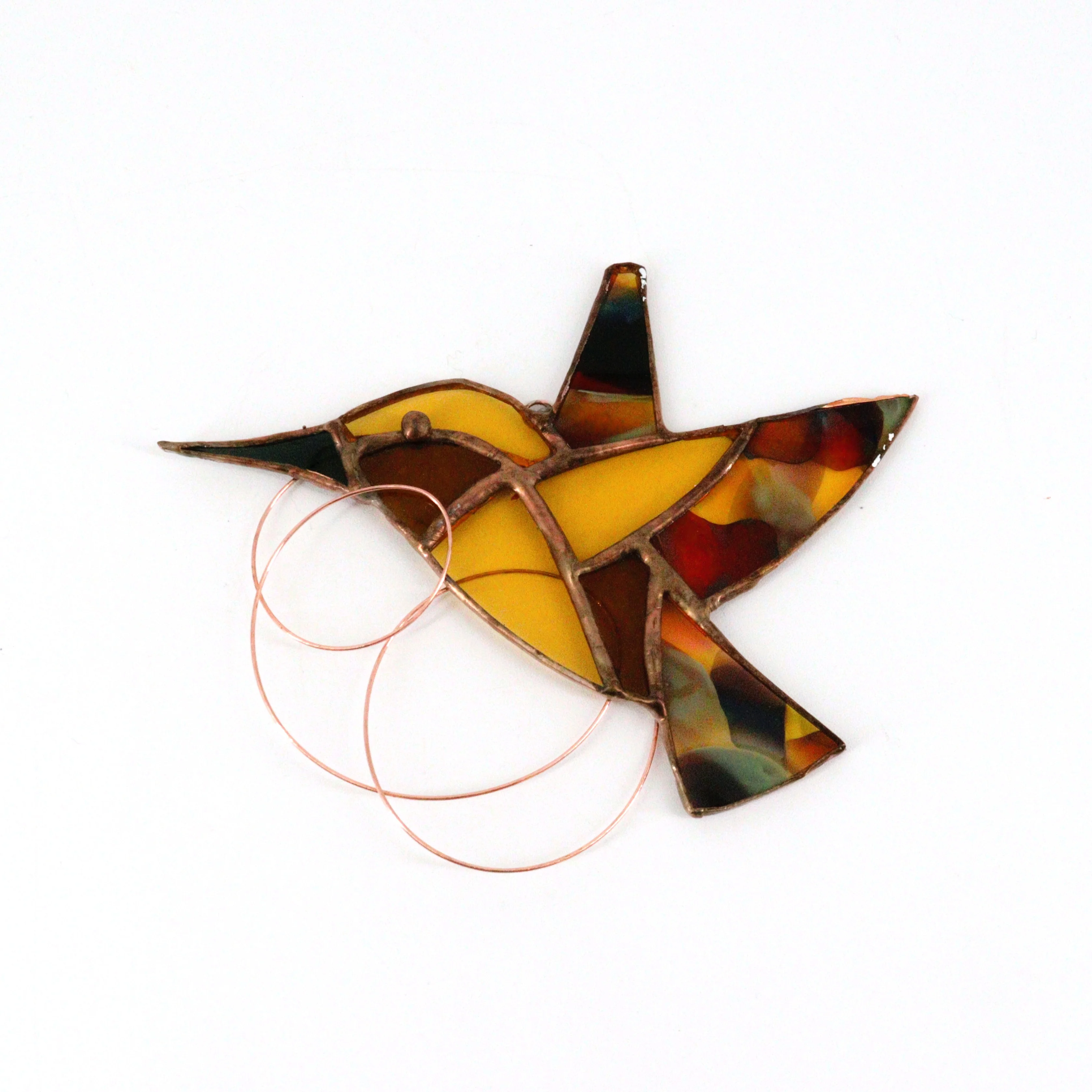Stained Glass "Humming Birdies" - Image 8