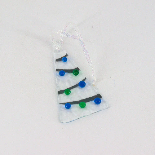 Sugar Plum Tree Glass Ornament - Image 3