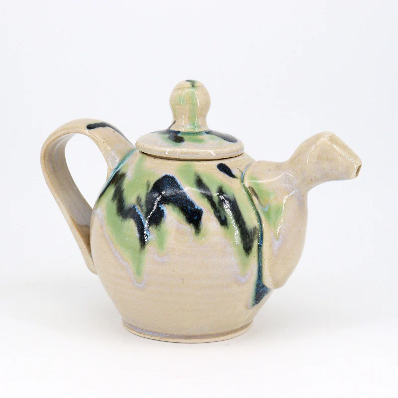 Teapot Green and Blue