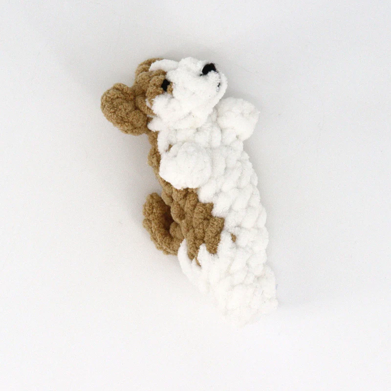 Crocheted Teenie Puppy 'Snugglers' - Image 5