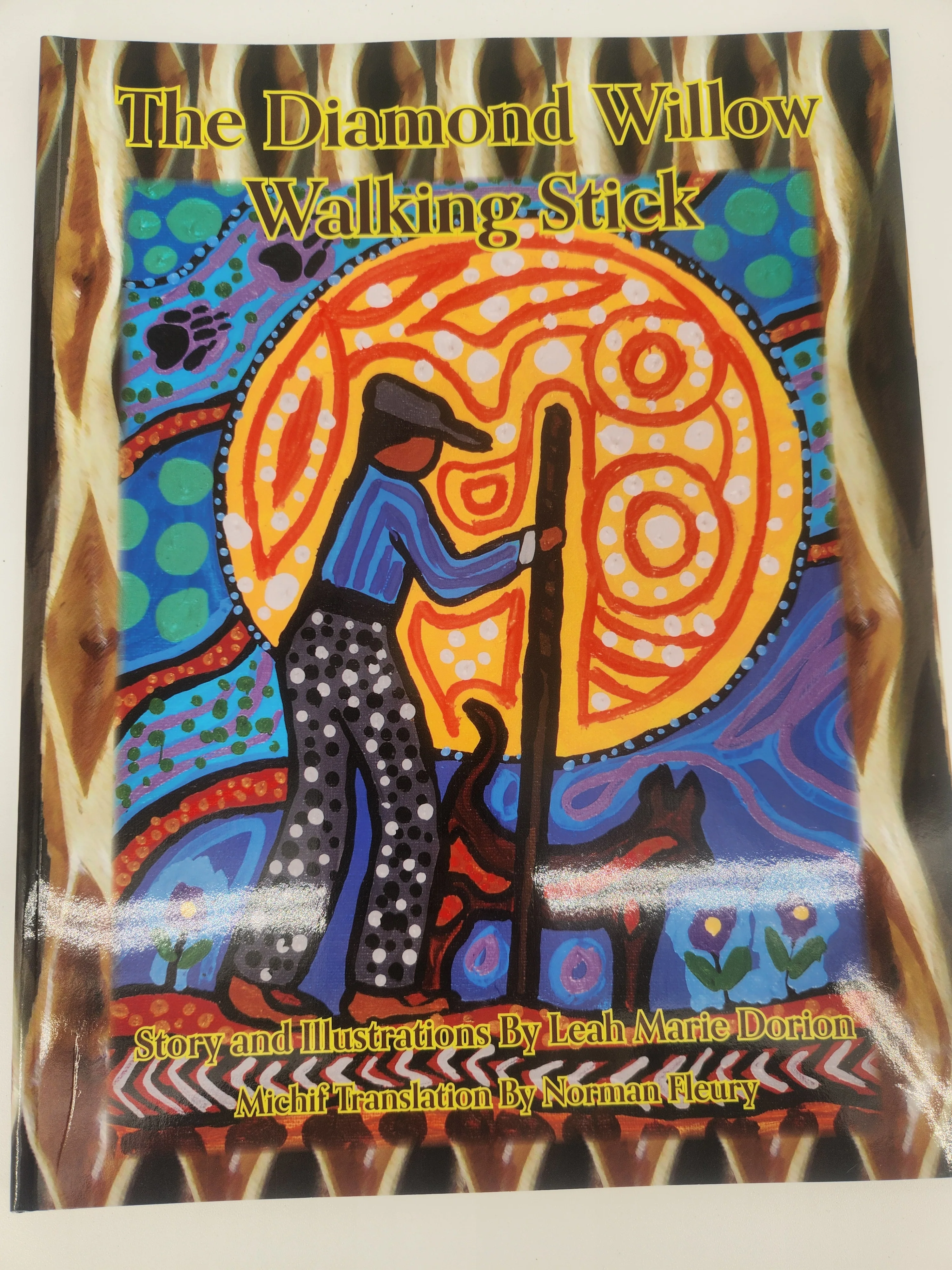 The Diamond Willow Walking Stick