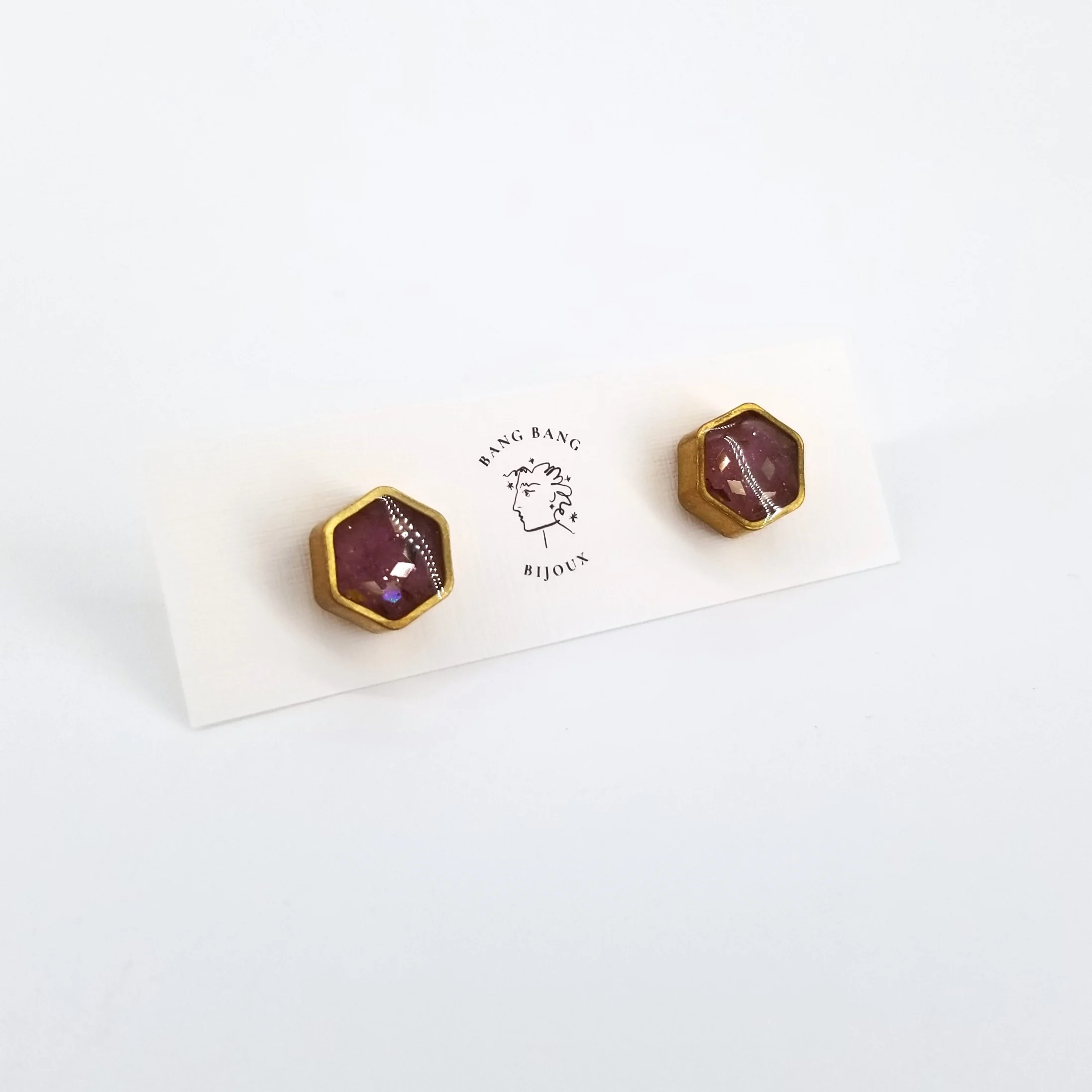 'To The Sea' Galaxy Studs - Small Hexagon - Image 3