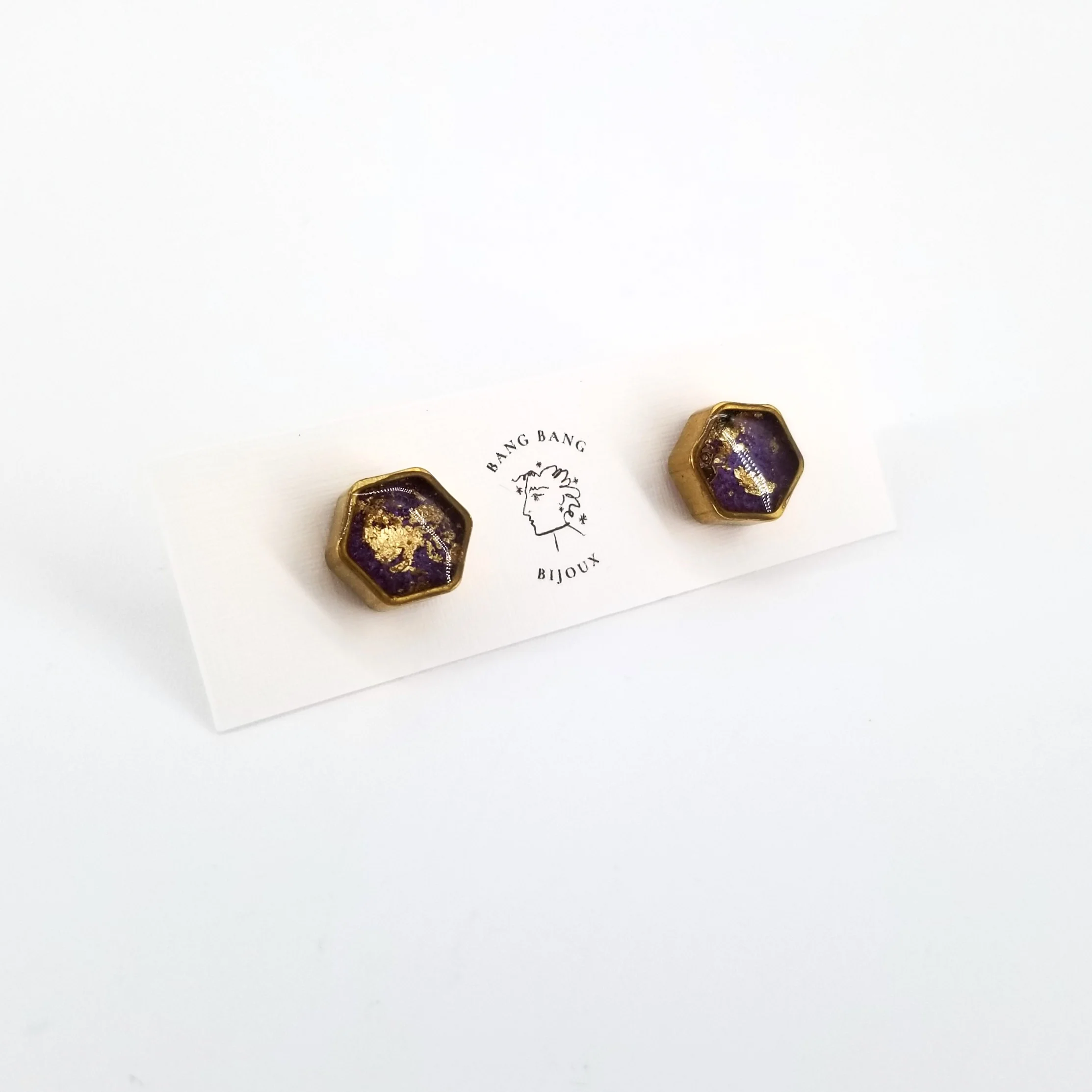 'To The Sea' Galaxy Studs - Small Hexagon - Image 4