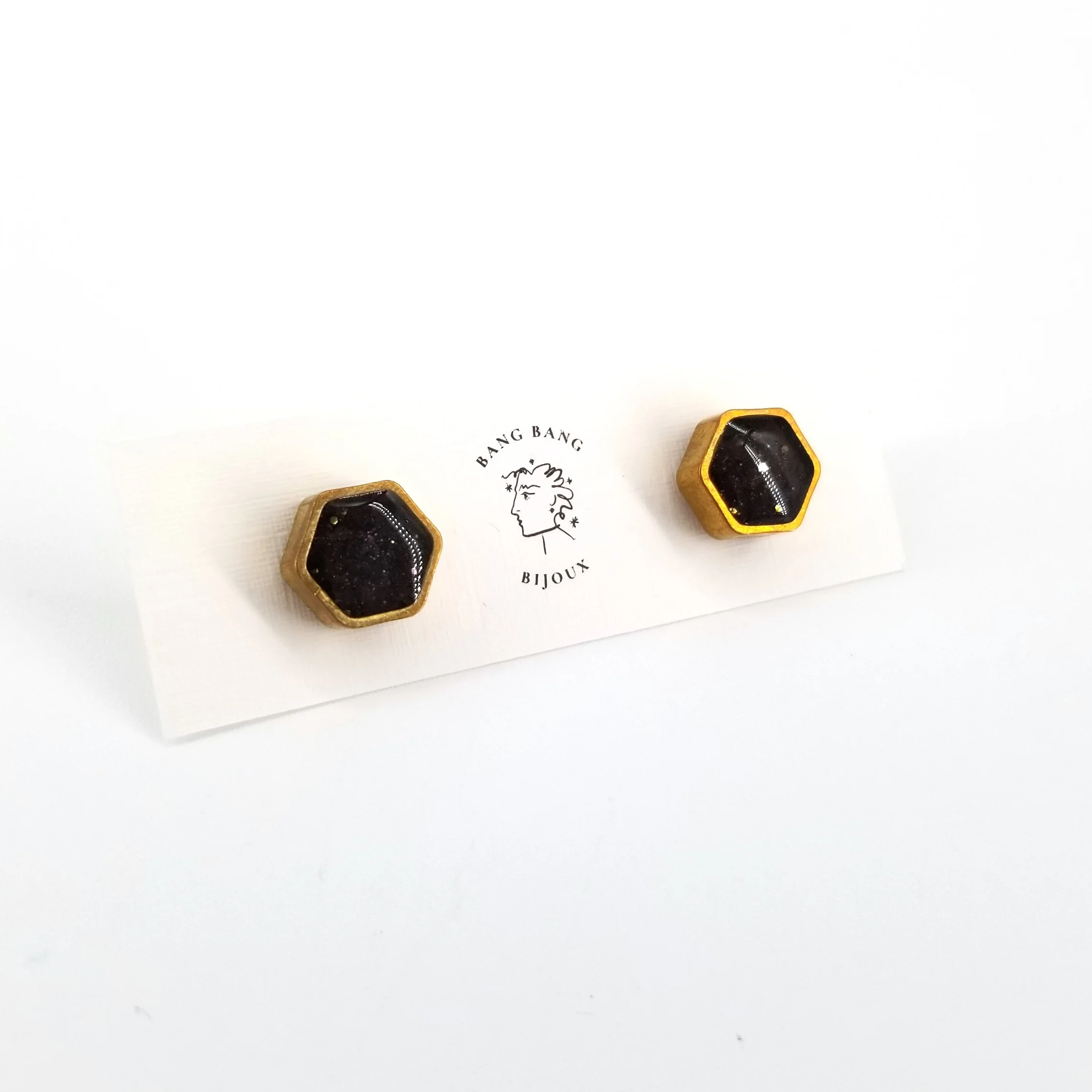 'To The Sea' Galaxy Studs - Small Hexagon - Image 5
