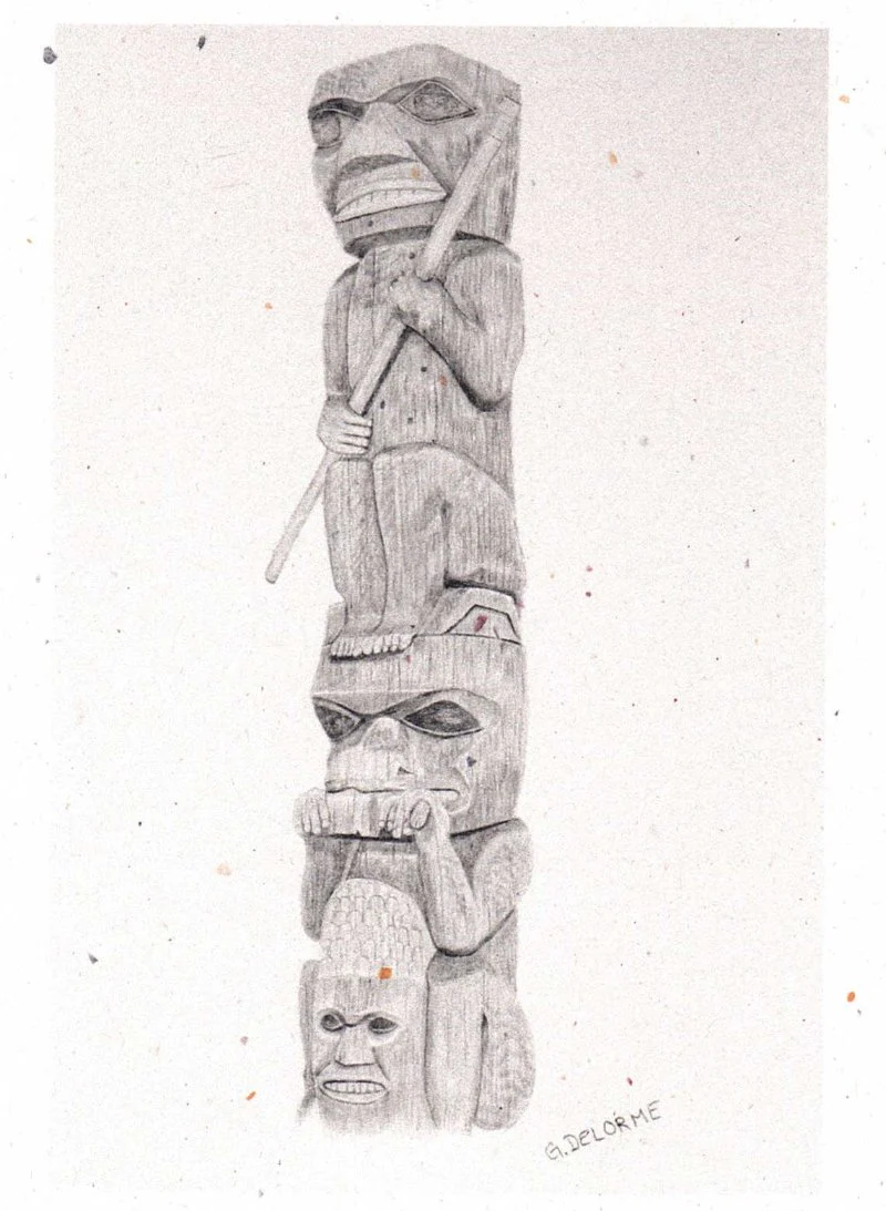 Totem Art Cards  By Gerald Delorme - Image 4