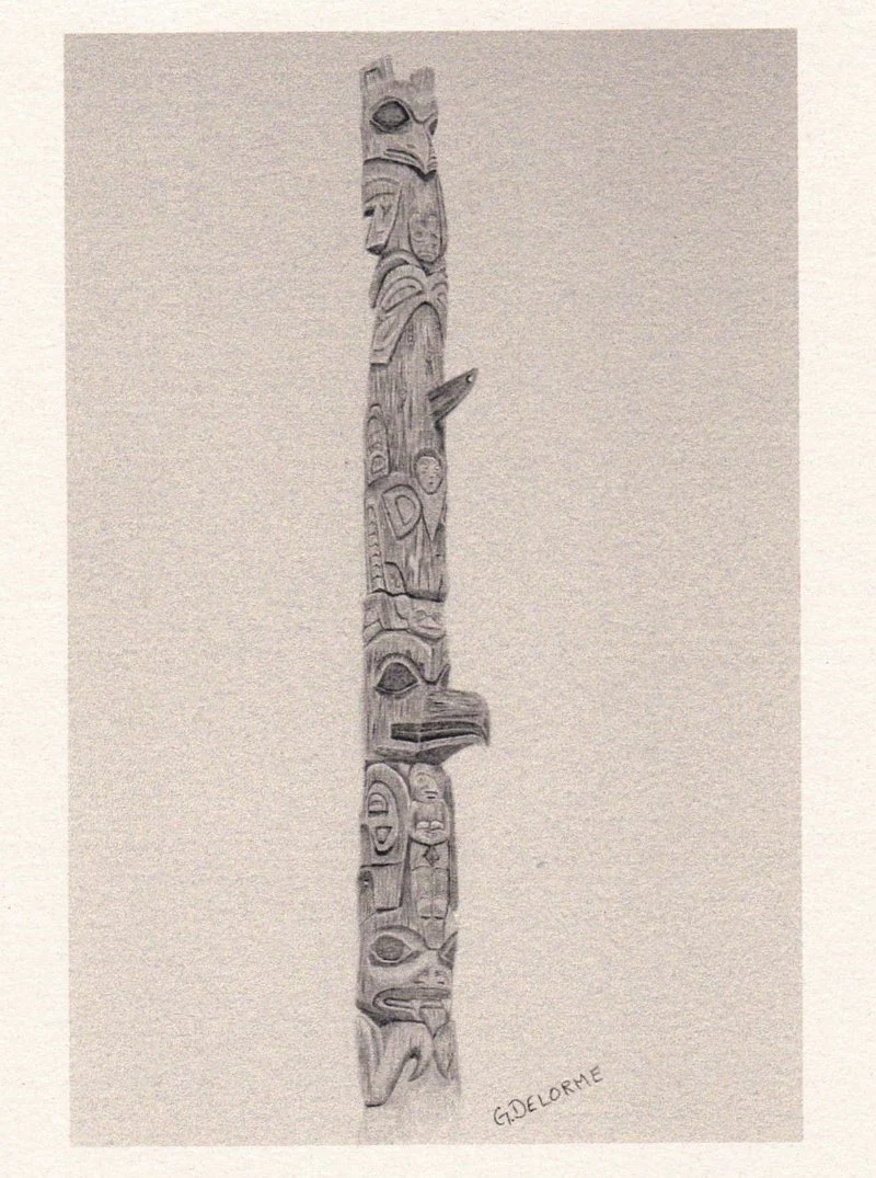 Totem Art Cards  By Gerald Delorme - Image 5