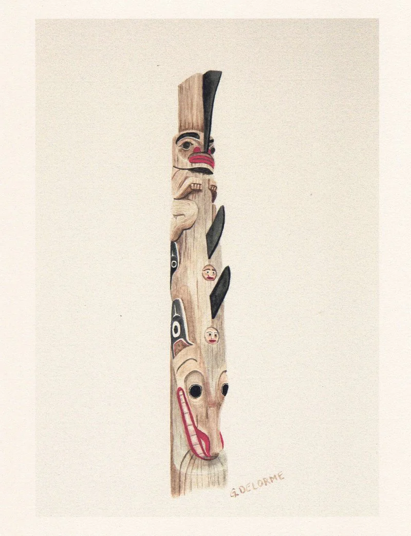 Totem Art Prints By Gerald Delorme - Image 6