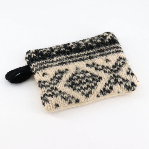 Upcycled "Birch Pouch" Zippered Bag - Image 3