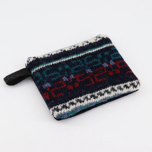 Upcycled "Birch Pouch" Zippered Bag - Image 5