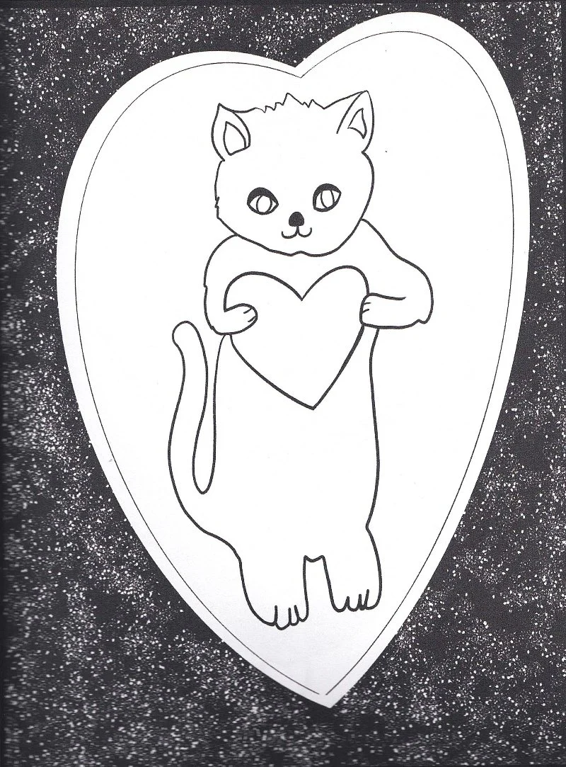 Valentines Colour & Share Book - Image 2