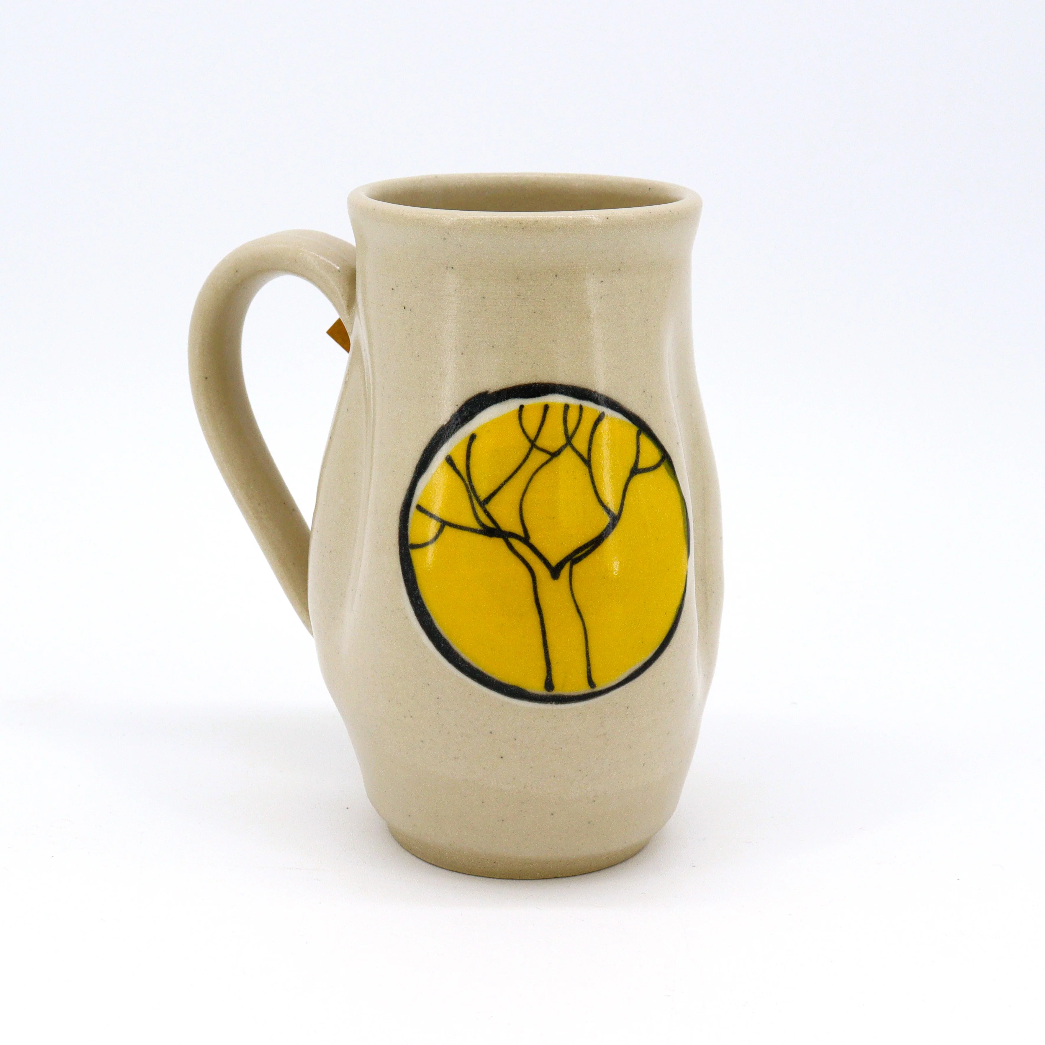 White Mugs with Trees - Image 3