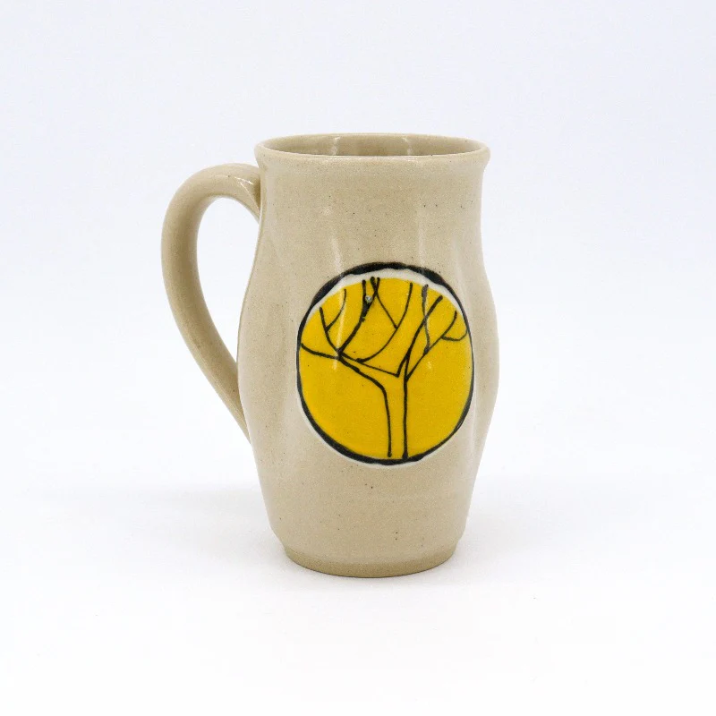 White Mugs with Trees - Image 4