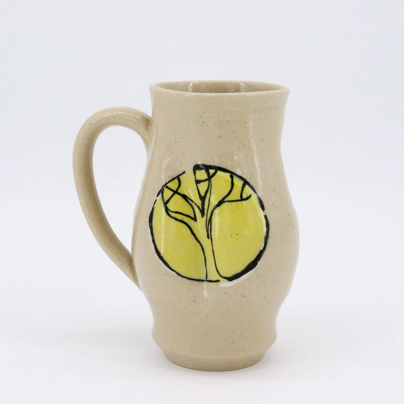White Mugs with Trees - Image 5