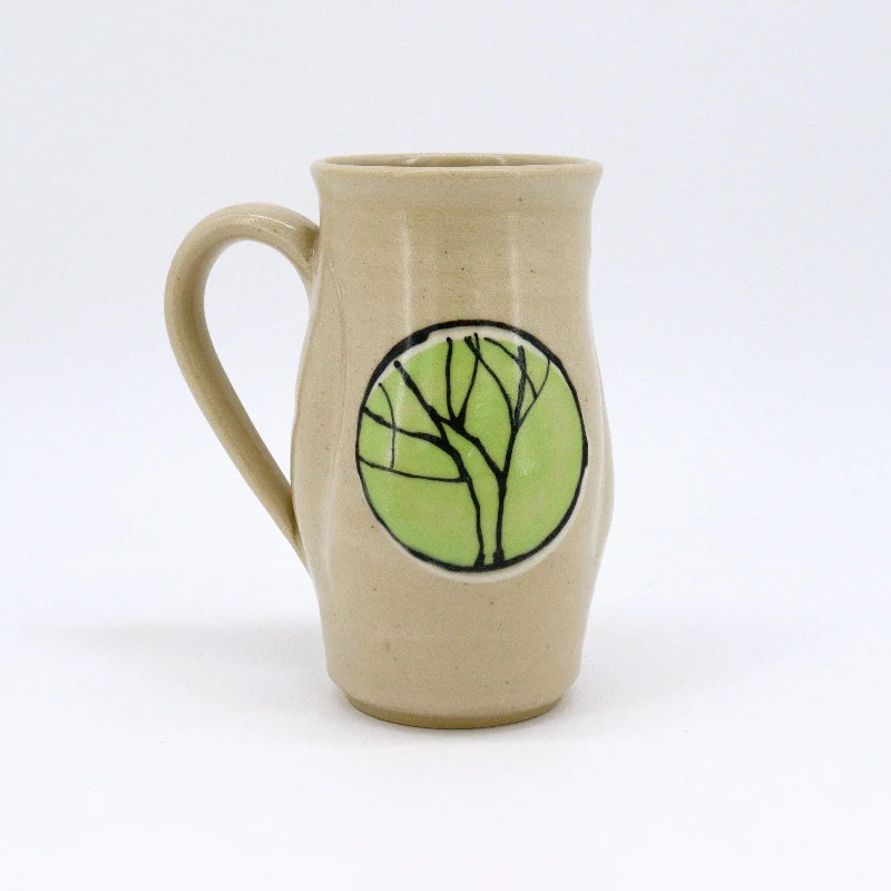 White Mugs with Trees - Image 6