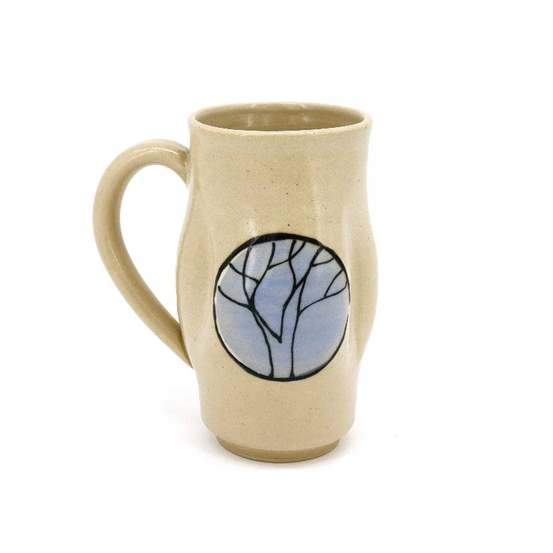 White Mugs with Trees - Image 8