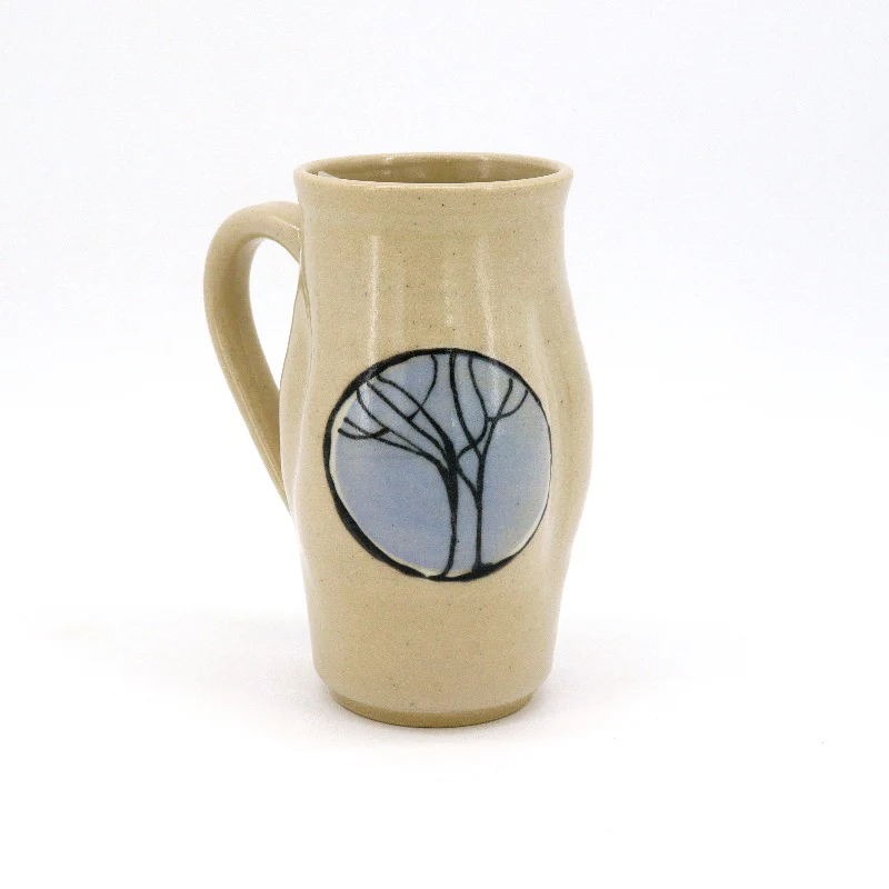 White Mugs with Trees - Image 9