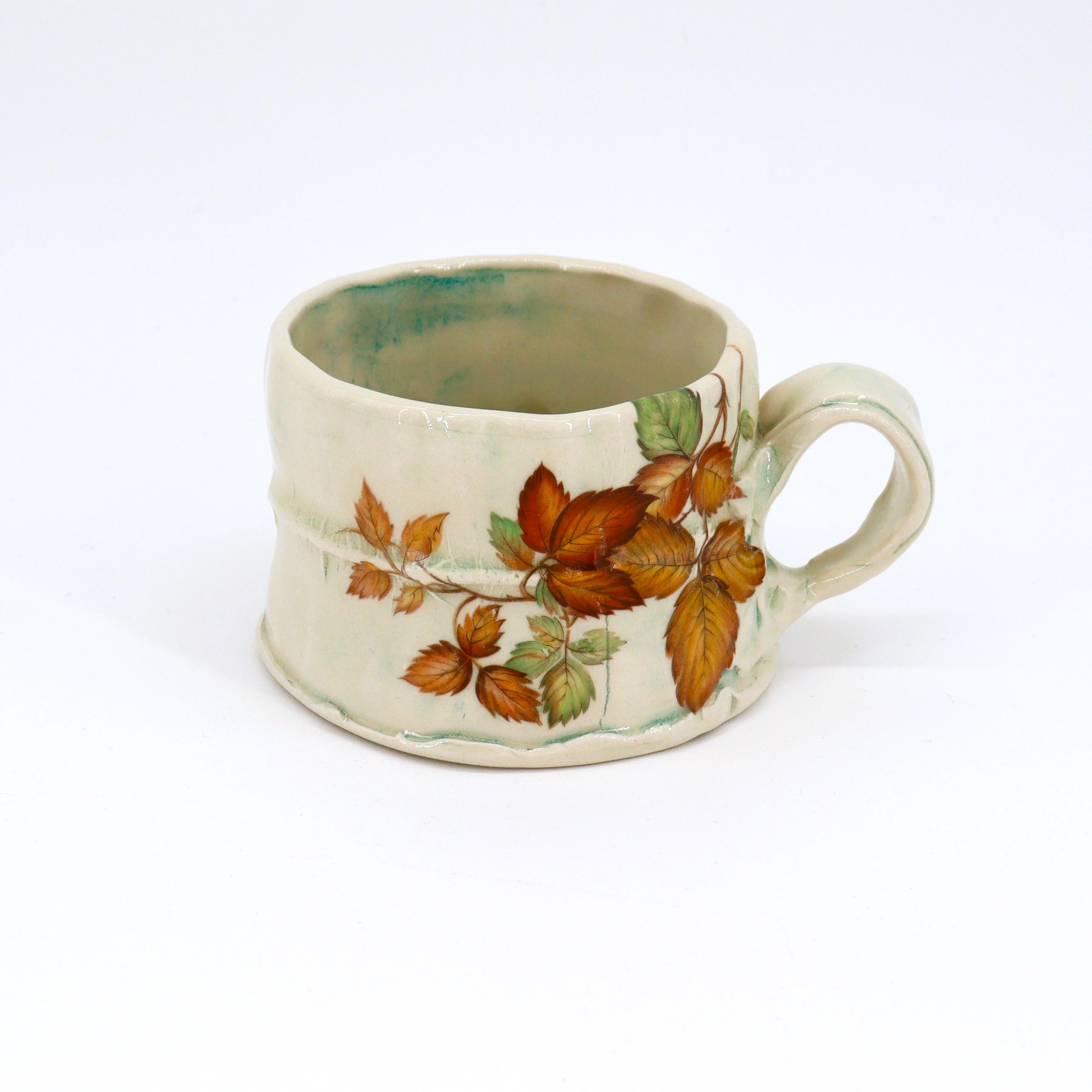 Wild Rose Embossed Mugs - Image 4