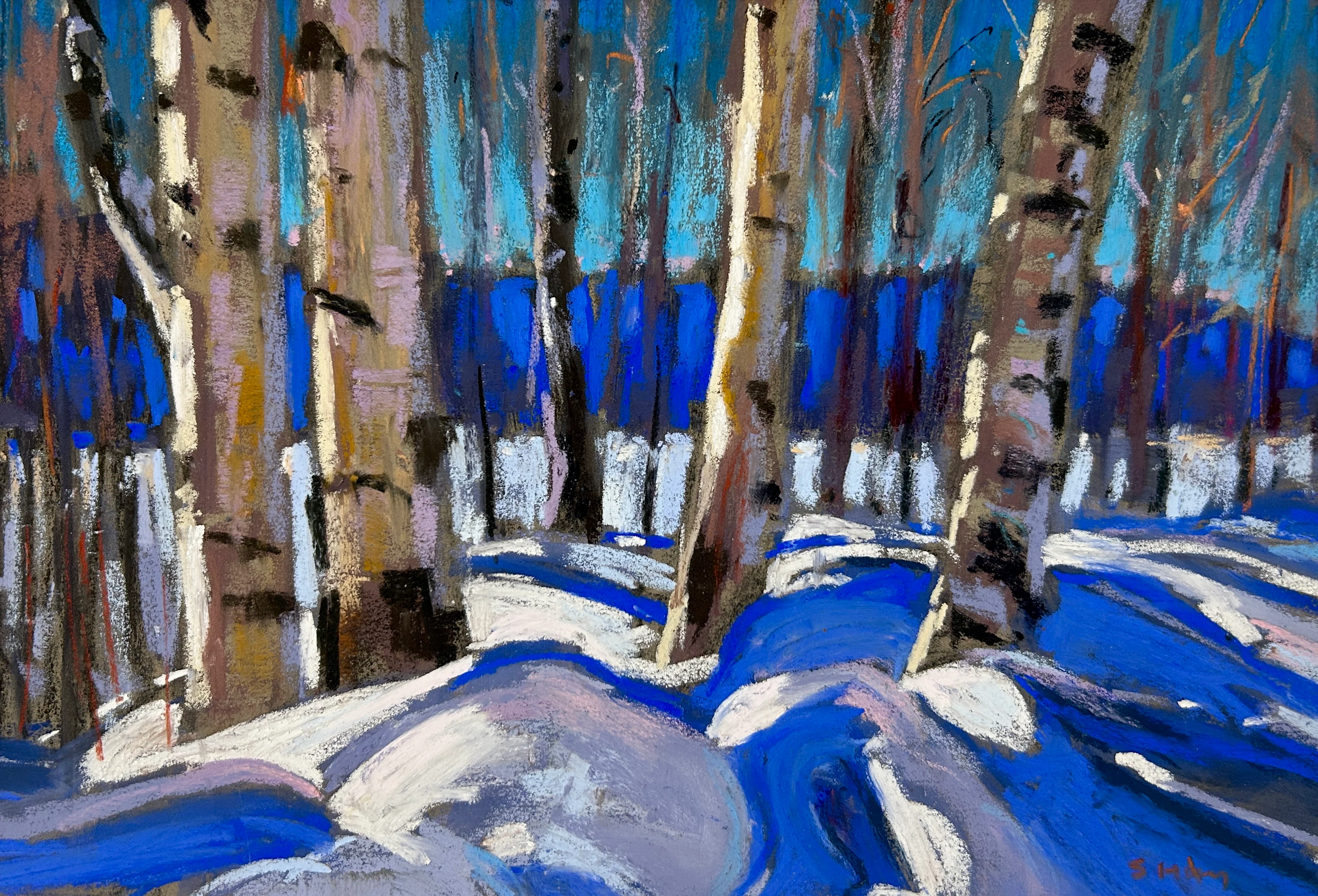 Winter Birches