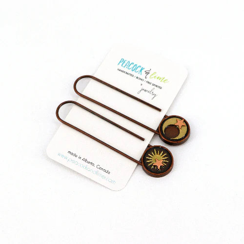 'Written in the Stars' Set of Two Paperclip Bookmarks